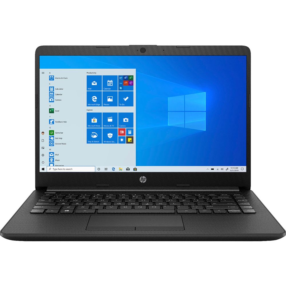 Notebook HP 14-DK1013DX AMD Athlon 3050U 2.3GHZ/4GB/128GB SSD/BT/14" Preto  - 340V7UA ABA