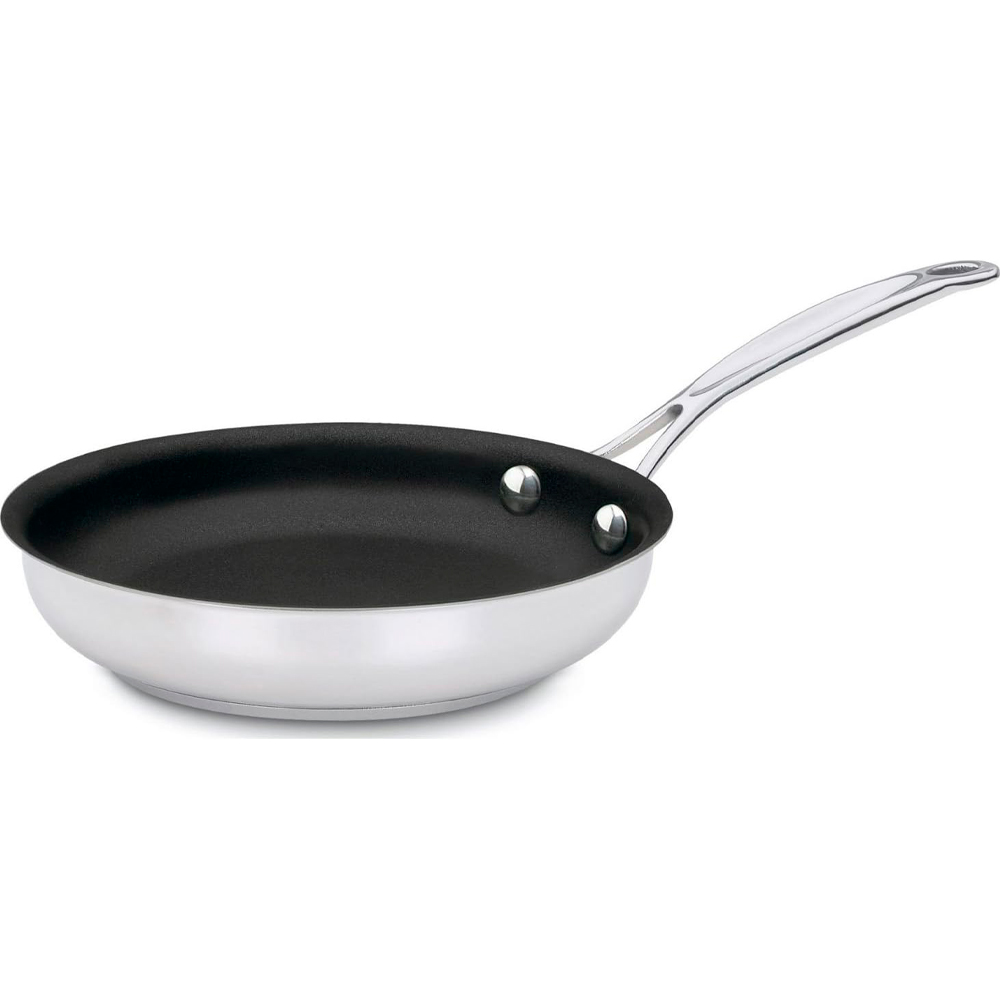 Frigideira Antiaderente Cuisinart 722-18NS 7" Indução 18CM Prata