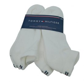 Meias Tommy Hilfiger Unisex ETL301-43169 OS - 6 Pares - Branco - Image 1