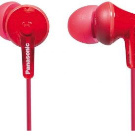 Fone Panasonic Ergofit sem Microfone RP-HJE125PPR Vermelho - Image 1