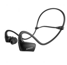 Fone Anker SoundBuds Sport NB10 com Microfone A3260H11 Preto - Image 1