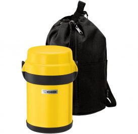 Pote Termico Zojirushi SL-JAE14-YF Com 4 Potes - Amarelo - Image 1