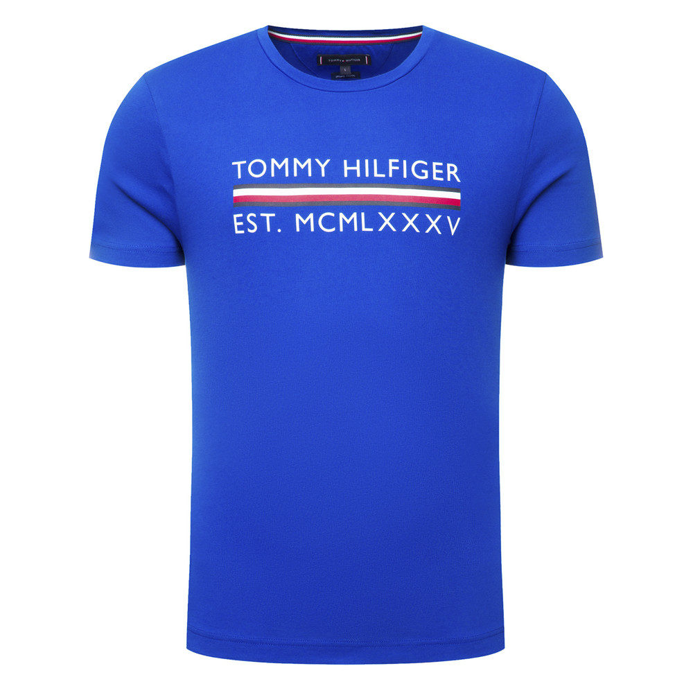 Camiseta Tommy Hilfiger Masculino MW0MW12511-C65-00 S Cobalt