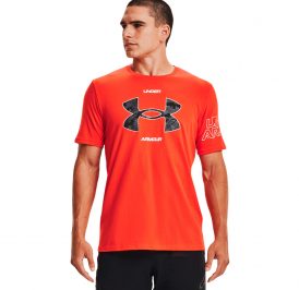 Camiseta UNDER ARMOUR Masculino 1366457-296 LG - Laranja - Image 1