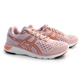 Tênis ASICS Feminina 1022A310.700 39 Gel Kamo - Watershed Rose Rose/Gold - Image 1