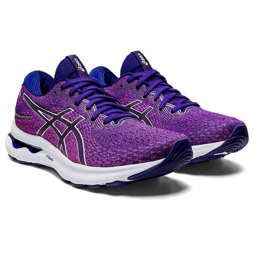 tenis asics feminina 1012b201500 405 gel nimbus 24 orquideaceu suave