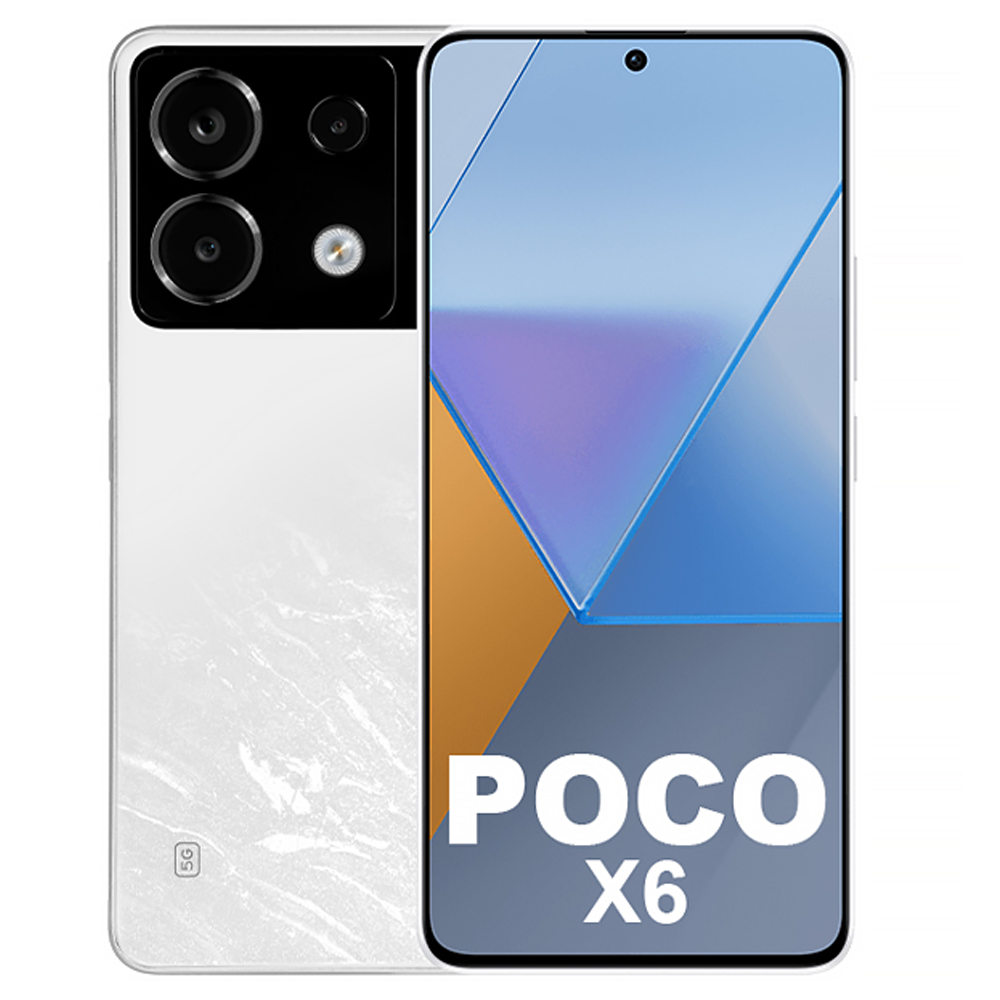 Smartphone Xiaomi POCO X6 5G Dual SIM 8GB+256GB 6.67" OS 13 - Branco 51454