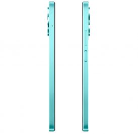 realme c51 mint green 64gb 4gb ram side view