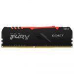 MEM DDR4 KINGSTON FURY BEAST RGB PRETO 1