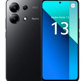 Smartphone Xiaomi Redmi Note 13 Dual SIM 6GB+128GB 6.67″ OS 13 – Preto Meia Noite EU 52905 - Image 1