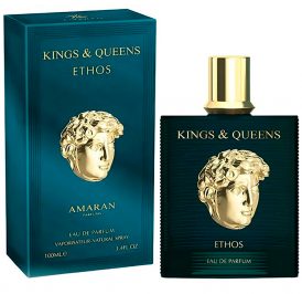 Perfume Amaran Kings & Queens Ethos Eau de Parfum Masculino 100ML - Image 1