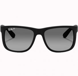 Óculos Ray Ban Unissex RB4165 622/T3 54 - Preto Fosco - Image 1