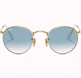 Óculos Ray Ban Unissex RB3447N 001 53 - Ouro Polido - Image 1