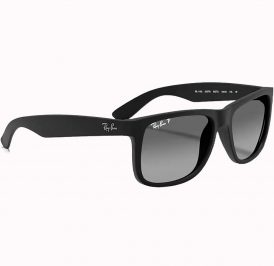 Óculos Ray Ban Unissex RB4165 622/T3 54 - Preto Fosco - Image 3