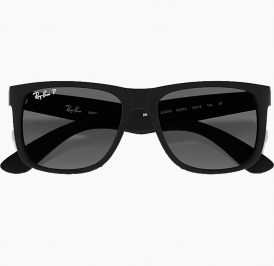 Óculos Ray Ban Unissex RB4165 622/T3 54 - Preto Fosco - Image 4