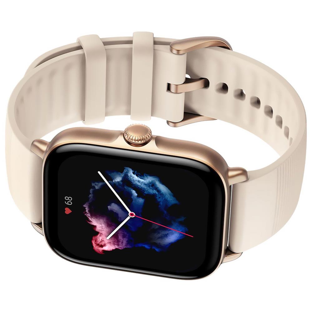 RELOGIO INTELIGENTE XIAOMI AMAZFIT GTS3 A2035 IVORY BRANCO 2