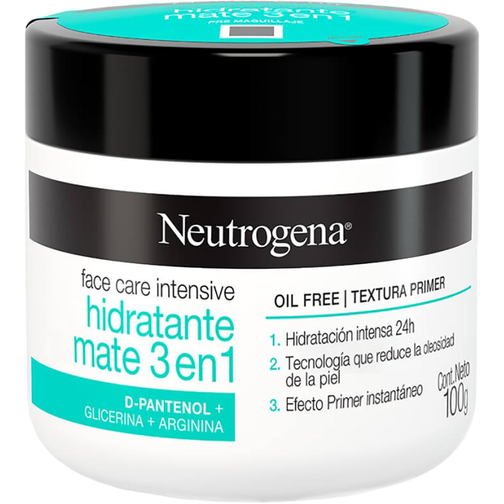 Creme Facial Neutrogena Hidratante Matte 3 em 1 100GR