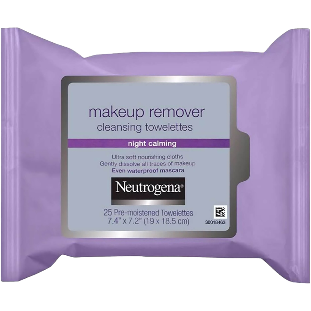 neutrogena producto toallitas desmaquillantes night packshot