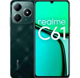 Smartphone realme C61 RMX3930(EUCIS) Dual SIM 4GB+128GB 6.78″ OS 14 - Dark Green 631011003708 - Image 1