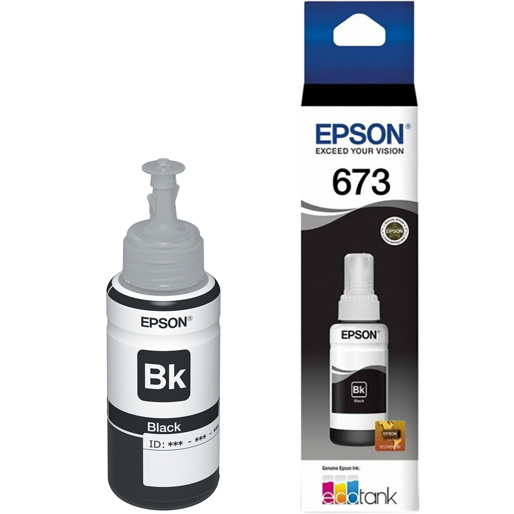 epson t673120 negro botella de tinta