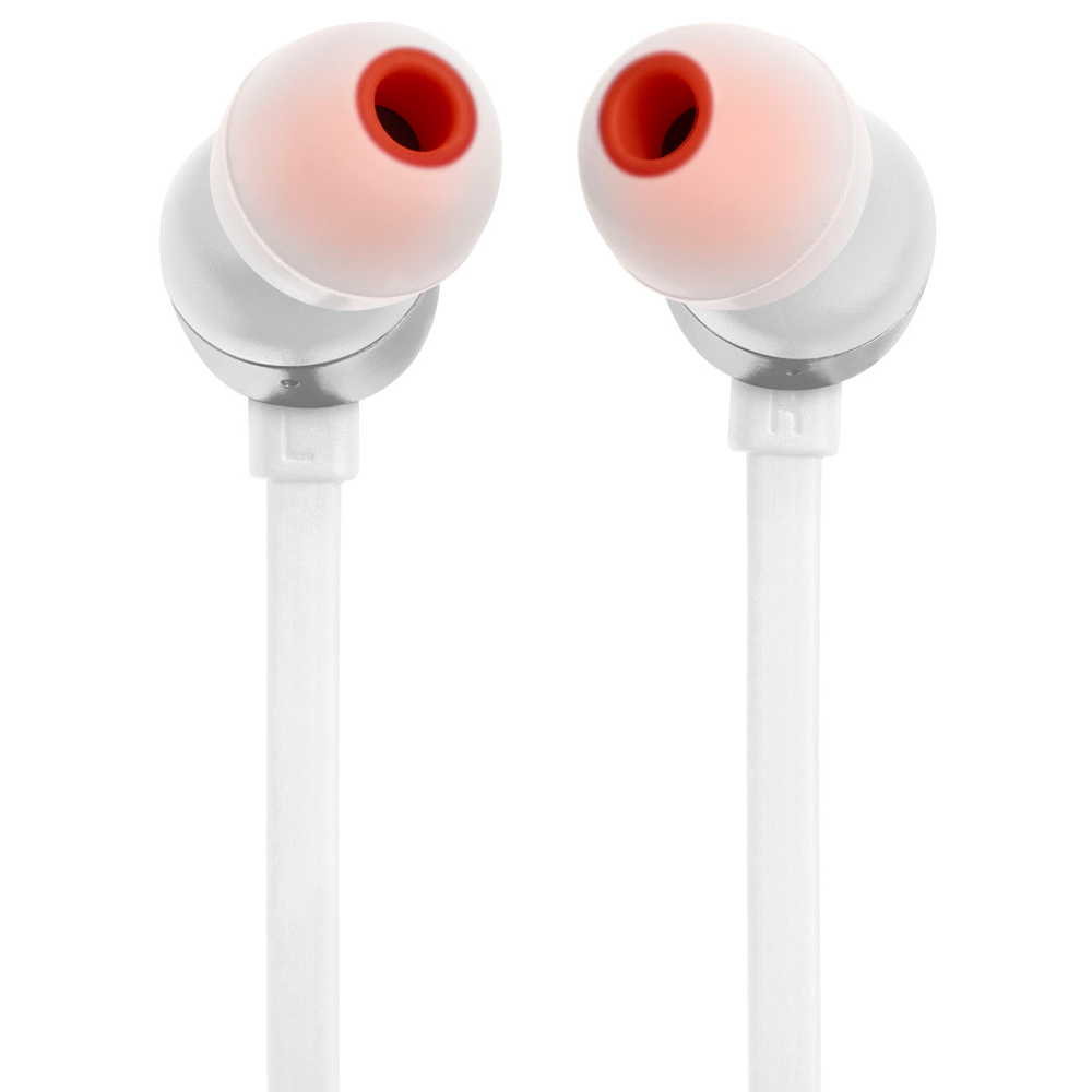 jbl earbuds JBLT310CWHTAM budfront