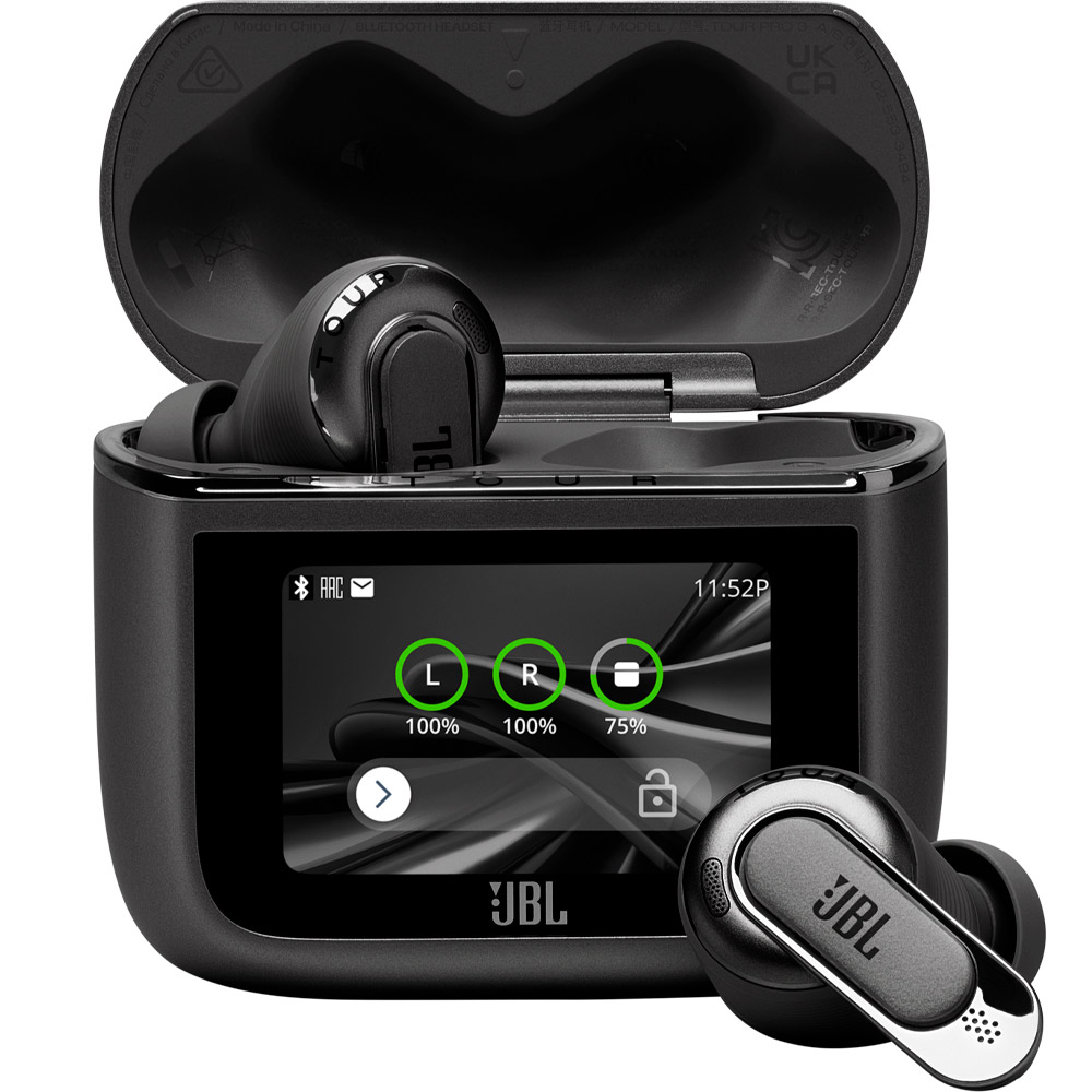 Fone de Ouvido JBL Tour Pro 3 Bluetooth ANC TWS Smart Ambient - Preto