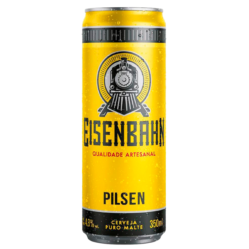 87267 cerveja eisenbahn pilsen lata 350ml