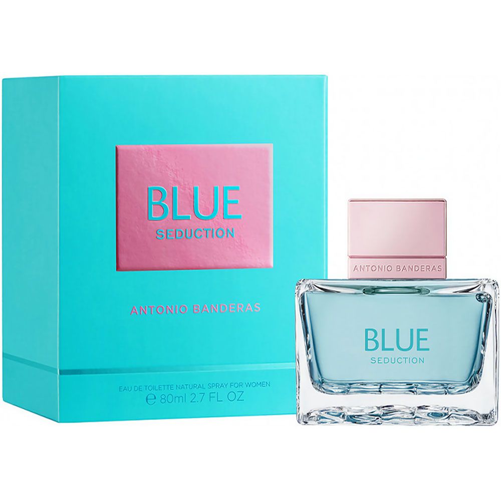 antonio banderas blue seduction edt femenino 80ml perfume