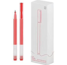 Caneta Xiaomi Mi High-Capacity Gel Pen (10 Peças) Vermelho 57877-BHR8863GL-MJZXB02WCHW - Image 1