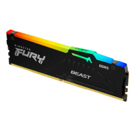 Memória Kingston DDR5 16GB 6000MHz Black RGB Fury Beast – KF560C36BBE2A-16 - Image 2