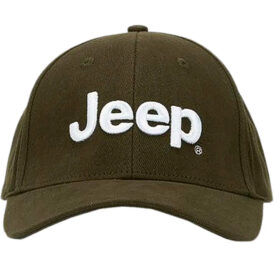 Boné Jeep Branded Cap Unisex Olive – AUIC22001OLIVE - Image 1