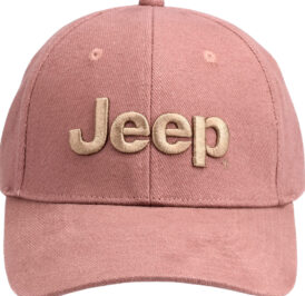 Boné Jeep Basic Branded Peak Unisex Rosa - AMS24017KHAKI - Image 1