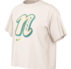 Camiseta Nike Infantil Feminino Sportwear Graphic XS Branco - FZ5562072 - Image 1