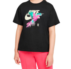 Camiseta Nike Infantil Feminino Sportwear Air Parrot XS Preto - FZ5564010 - Image 2