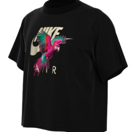 Camiseta Nike Infantil Feminino Sportwear Air Parrot XS Preto - FZ5564010 - Image 1