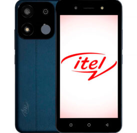 Smartphone itel A18S A513W Dual SIM 2GB+32GB 5″ OS 13 – Preto - Image 1