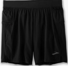 Short Brooks Masculino Sherpa 7” 2-In-1 S Preto – 211333001 - Image 1