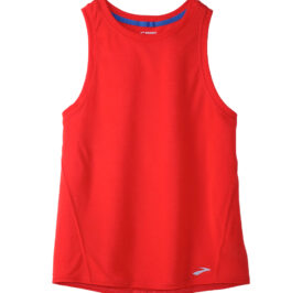 Camiseta Regata Brooks Feminino Distance Tank 2.0 M Vermelho – 221606696 - Image 1