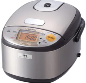 Panela Elétrica de Arroz Zojirushi NP-GBC05XT 3 Xícaras 110V – Marrom - Image 1