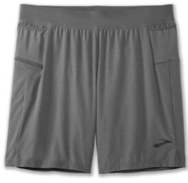 Short Brooks Masculino Sherpa 7'' 2-In-1 XL Cinza – 211333007 - Image 1