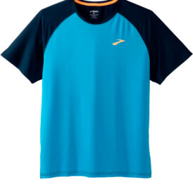 Camiseta Brooks Masculino Atmosphere Short Sleeve 2.0 S Azul Marinho – 211455499 - Image 1