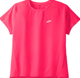 Camiseta Brooks Feminino Sprint Free Short Sleeve 2.0 M Rosa - 221613620 - Image 1