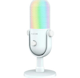 Microfone para Stream Razer Seiren V3 Chroma RGB USB Edition Nasa – Branco RZ19-05060200-R3U1 - Image 5