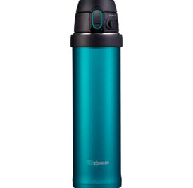 Garrafa Térmica Zojirushi SM-QHE60GK com Alça Flip-And-Go 600ML - Azul Petróleo - Image 1