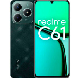 Smartphone realme C61 RMX3930(BR) Dual SIM 4GB+128GB 6.78″ OS 14 – Dark Green 631011003720 - Image 1