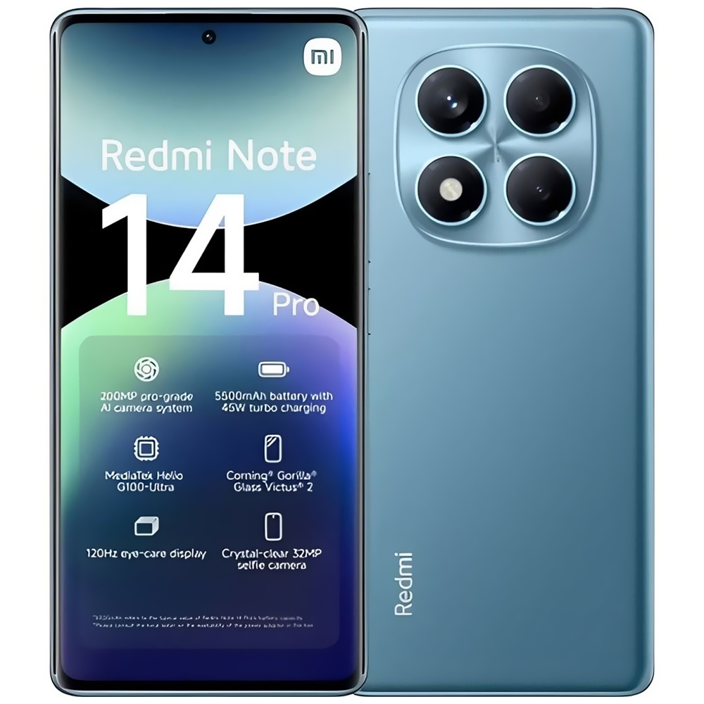 CEL XIAOMI REDMI NOTE 14 PRO OCEAN AZUL 1 1