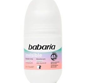 Desodorante Babaria Roll-On Anti-Manchas Invisível+VIT B3 50ML - Image 1