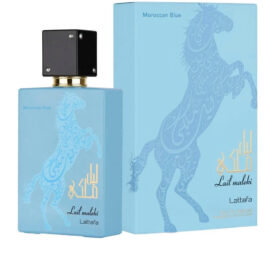 Perfume Lattafa Lail Maleki Morrocan Blue Eau de Parfum Unissex 100ML - Image 1