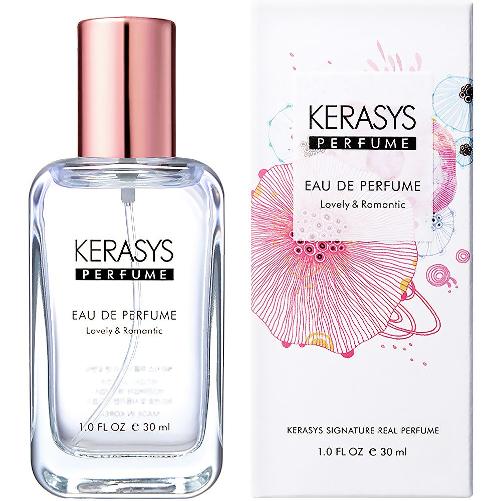 perfume para cabello kerasys lovely romantic edp 30ml