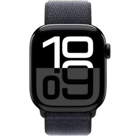 Apple Watch S10 42MM MWWG3LW/A GPS Aluminium Sport Loop - Jet Black Ink - Image 1